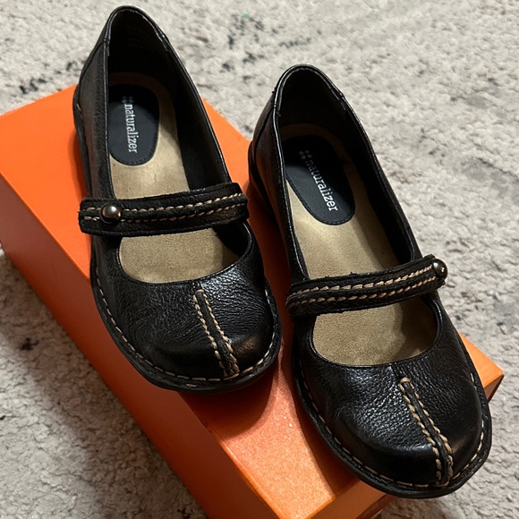 Naturalizer Shoes - Naturalizer Black Leather Dress Mary Jane Women’s Shoes Size 6 1/2 M